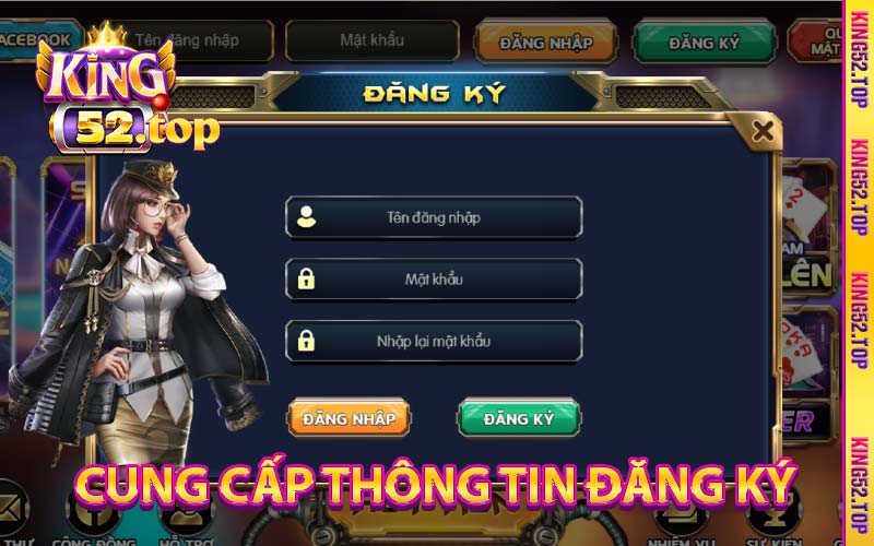 cung cấp thông tin đăng ký